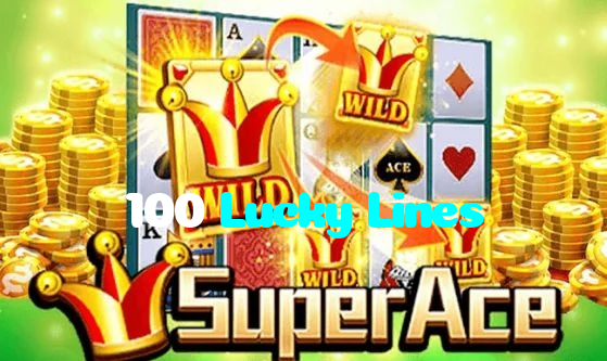 100 Lucky Lines casino presented on mobile device in Pakistan with slots and live games